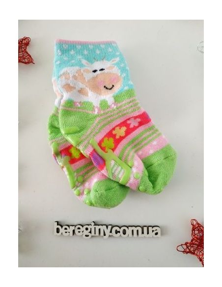 Socks Anti-slip terry children Pilin 21-23 Size - Salad buy in online store Socks Anti-slip terry children Pilin 21-23 Size - Salad buy in online store