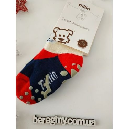 Socks Anti-slip terry children's Pilin 21-23 Size - White buy in online store