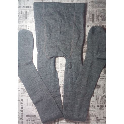Merino wool tights 134-140r - dark gray buy in online store