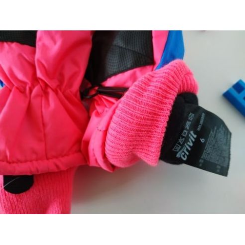 Lupilu mittens with polar insulation Thinsulate pink size 6.0 buy in online store