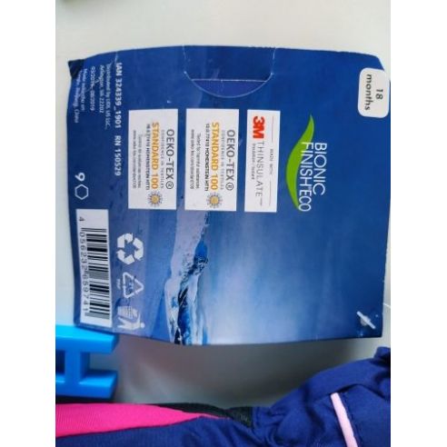 Lupilu mittens with polar insulation Thinsulate pink size 2.5 buy in online store