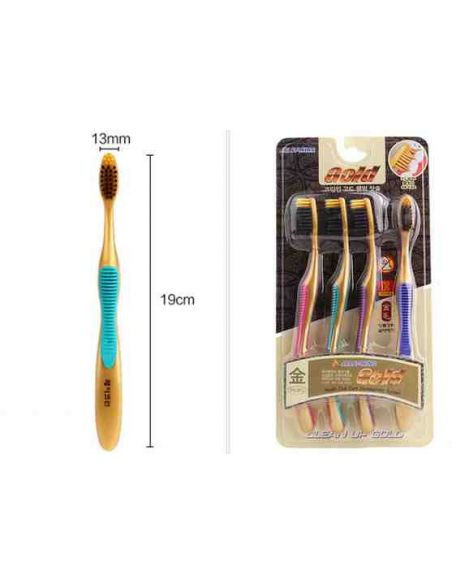 Toothbrushes Technology Nano Brushes Bamboo + Gold Korea buy in online store