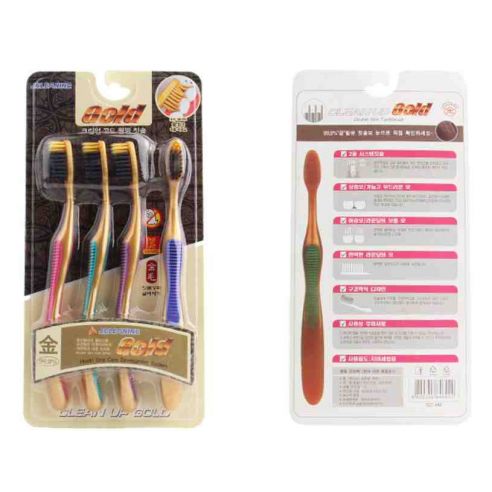 Toothbrushes Technology Nano Brushes Bamboo + Gold Korea buy in online store