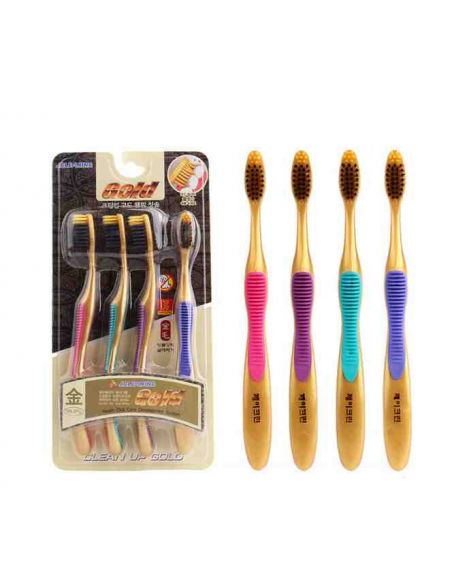 Toothbrushes Technology Nano Brushes Bamboo + Gold Korea buy in online store