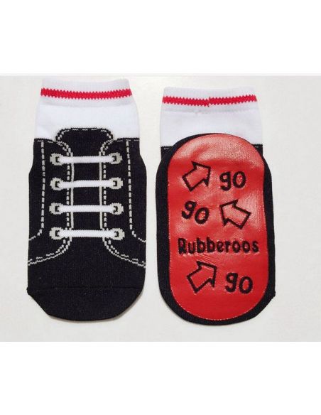 Baby socks with anti-slip sole size 6 months - Black sneakers buy in online store Baby socks with anti-slip sole size 6 months - Black sneakers buy in online store