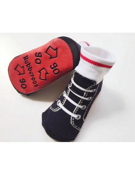 Baby socks with anti-slip sole size 6 months - Black sneakers buy in online store Baby socks with anti-slip sole size 6 months - Black sneakers buy in online store