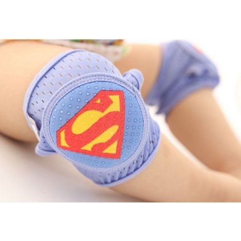 Adjustable knee pads with soft anti-slip insert - Superman buy in online store