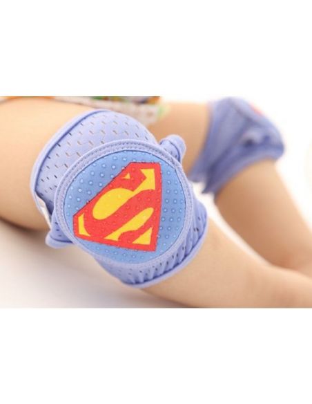 Adjustable knee pads with soft anti-slip insert - Superman buy in online store Adjustable knee pads with soft anti-slip insert - Superman buy in online store
