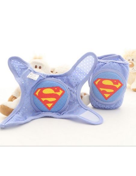 Adjustable knee pads with soft anti-slip insert - Superman buy in online store Adjustable knee pads with soft anti-slip insert - Superman buy in online store