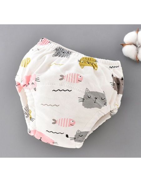 Training Panties with Cotton Stone Screwing Layer 4 Layers - Size 90 buy in online store