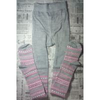 Merino wool tights 122-128r - gray ornament buy in online store 2