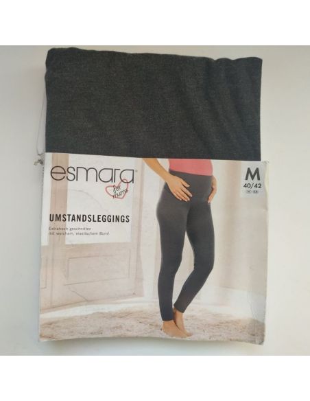 Leggings, leggings for pregnant women Esmara - dark gray M 40/42 buy in online store