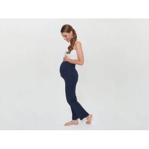 Knitted pants for pregnant women Esmara - blue L 44/46 buy in online store