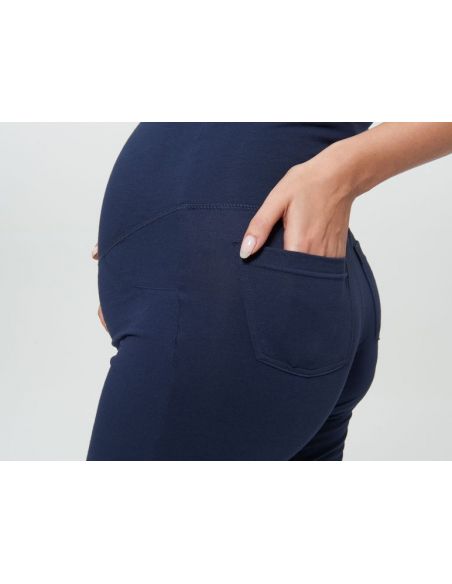 Knitted pants for pregnant women Esmara - blue L 44/46 buy in online store