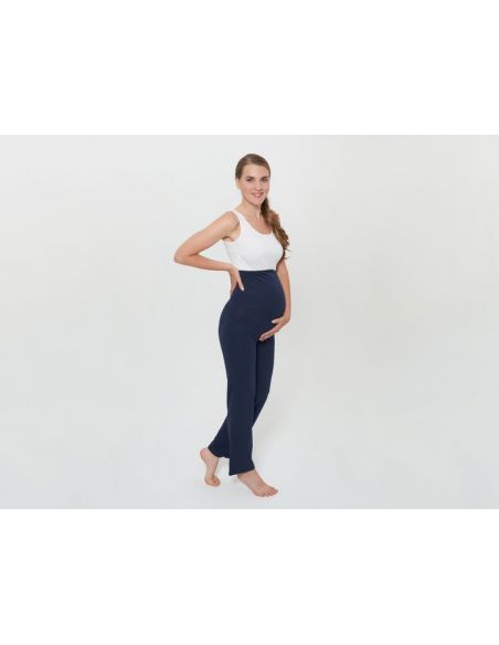 Knitted pants for pregnant women Esmara - blue M 40/42 buy in online store