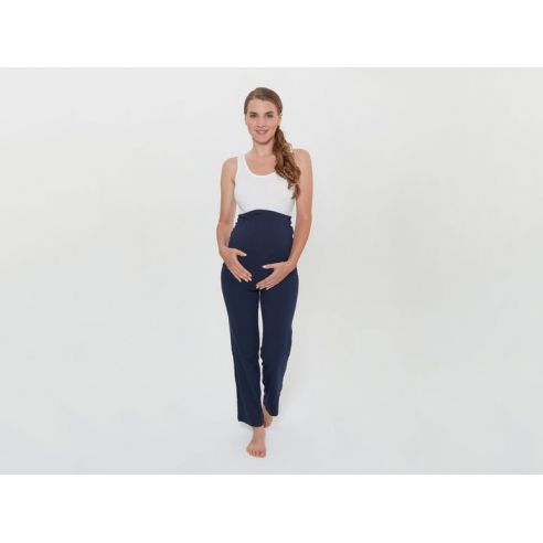 Knitted pants for pregnant women Esmara - Blue S 36/38 buy in online store