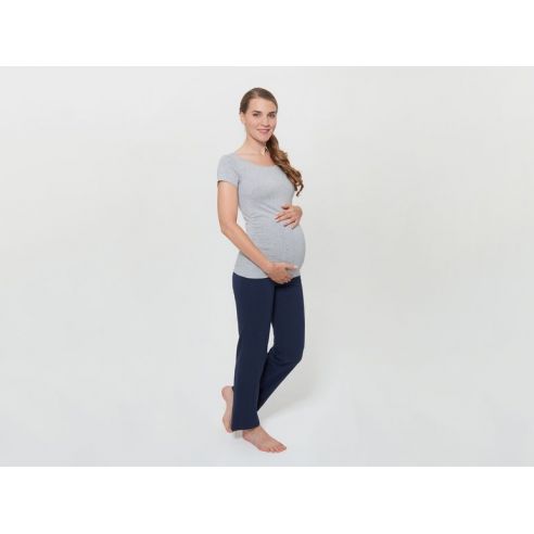 Knitted pants for pregnant women Esmara - Blue S 36/38 buy in online store