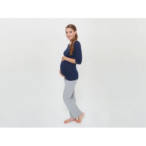 Knitted pants for pregnant women Esmara - gray L 44/46 buy in online store