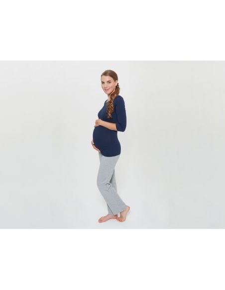 Knitted pants for pregnant women Esmara - gray L 44/46 buy in online store