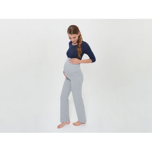 Knitted pants for pregnant women Esmara - gray S 36/38 buy in online store