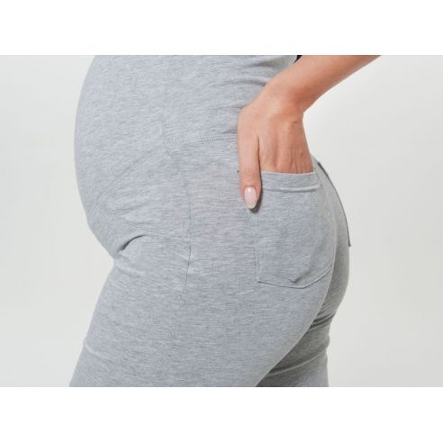 Knitted pants for pregnant women Esmara - gray S 36/38 buy in online store