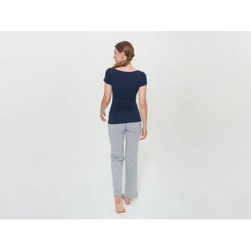 Knitted pants for pregnant women Esmara - gray S 36/38 buy in online store