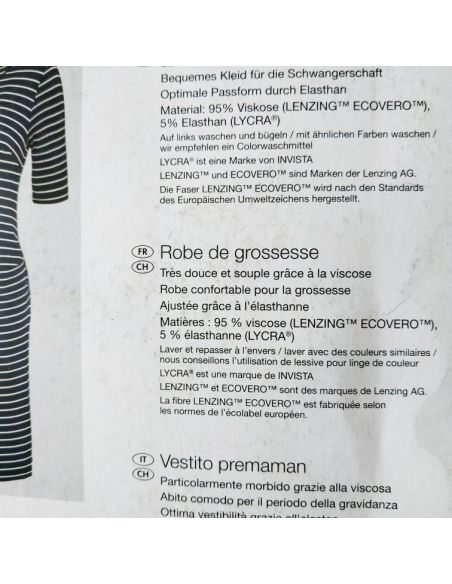 Dress for pregnant women Esmara - Blue strip S 36/38 buy in online store