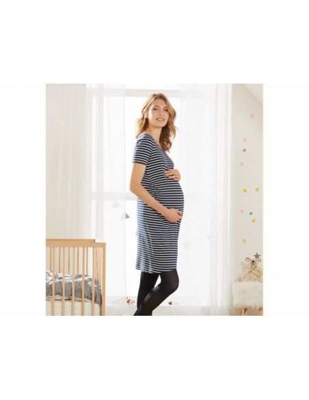 Dress for pregnant women Esmara - Blue strip S 36/38 buy in online store
