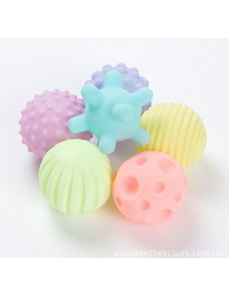 Set of touch tactile balls - Soft Balls Pastel buy in online store Set of touch tactile balls - Soft Balls Pastel buy in online store