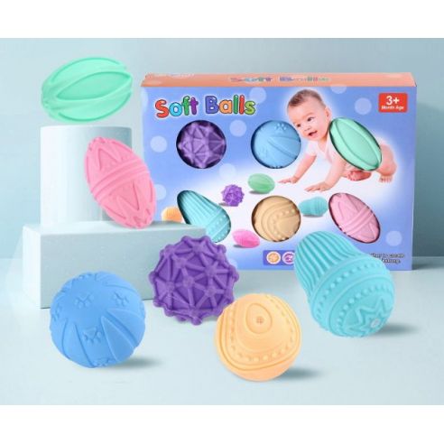 Set of sensory tactile balls - Soft Balls (injured packaging) buy in online store