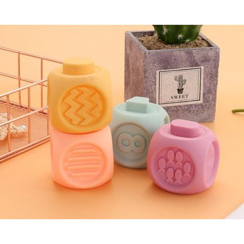 Set of sensory tactile cubes №2 buy in online store