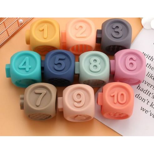 Set of sensory tactile cubes №2 buy in online store