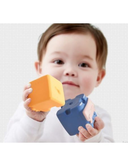 Set of sensory tactile cubes - animals (injured packaging) buy in online store Set of sensory tactile cubes - animals (injured packaging) buy in online store