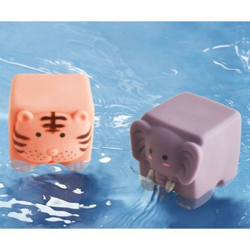 Set of sensory tactile cubes - animals (injured packaging) buy in online store