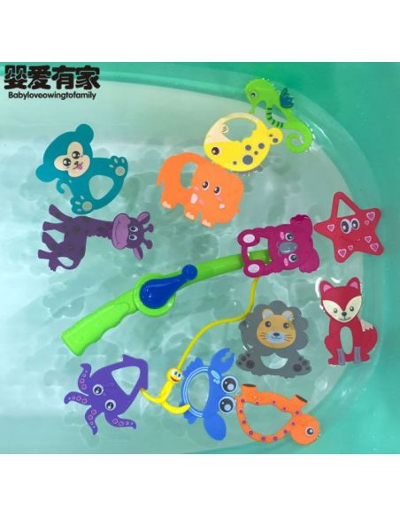 Set of toys for bathroom Fishing - Beasts buy in online store Set of toys for bathroom Fishing - Beasts buy in online store