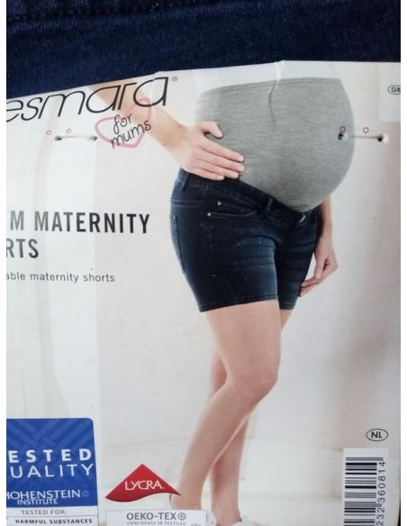 Denim shorts for pregnant women Esmara - Blue 40 buy in online store