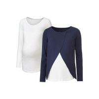 Long Sleeve T-shirts for Pregnant and Feeding Esmarat 2pcs - S 36/38 buy in online store