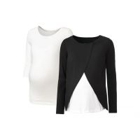 Long Sleeve T-shirts for Pregnant and Feeding Esmarat 2pcs - S 36/38 buy in online store
