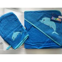 Children's towel with a hood Lupilu- Dolphin buy in online store 2