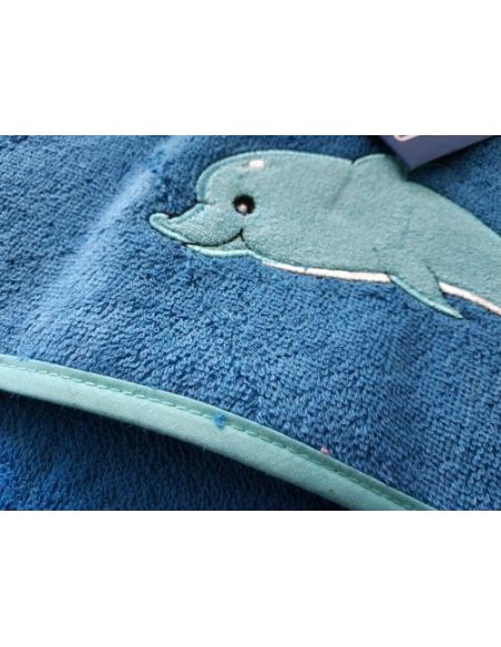 Children's towel with a hood Lupilu- Dolphin buy in online store