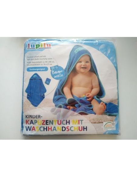Children's towel with a hood Lupilu- Dolphin buy in online store