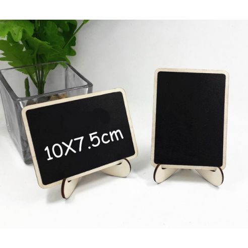 Chalk price tag, tree plate - on the stand 10pcs buy in online store