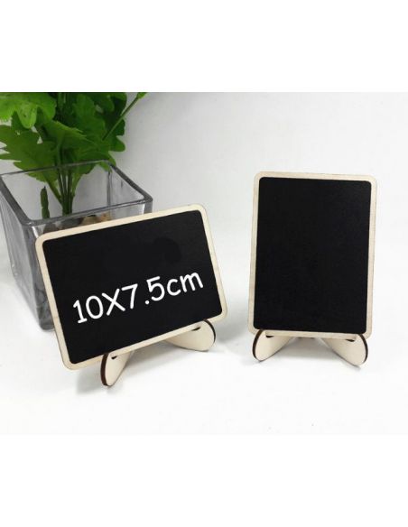Chalk price tag, tree plate - on the stand 10pcs buy in online store