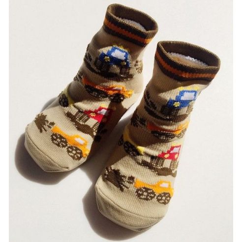 Baby socks with anti-slip sole size 24 months - jeep buy in online store