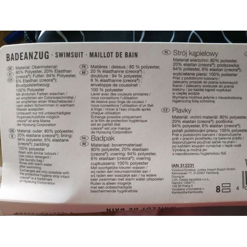 Esmara Swimsuit Stew 38 Size buy in online store