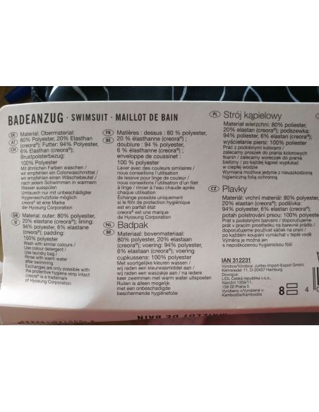 Esmara Swimsuit Stew 38 Size buy in online store Esmara Swimsuit Stew 38 Size buy in online store