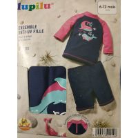 Sunscreen bathing suit Lupilu 74/80 - Pink buy in online store 2