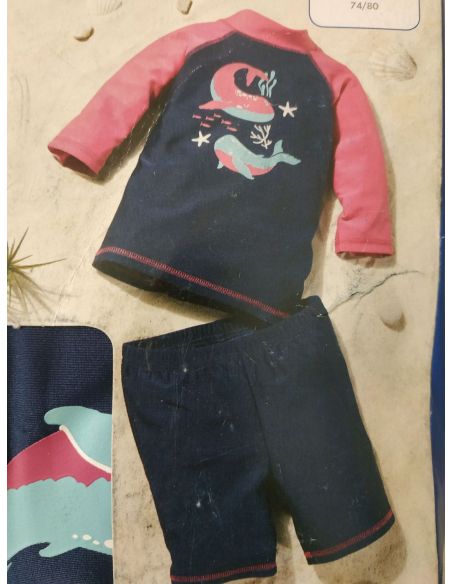 Sunscreen bathing suit Lupilu 74/80 - Pink buy in online store