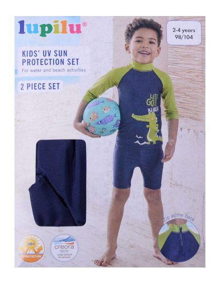 Sunscreen bathing suit Lupilu - Crocodile buy in online store