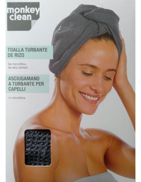 Towel Chalma, Turban for drying hair from MONKEY CLEAN microfiber buy in online store